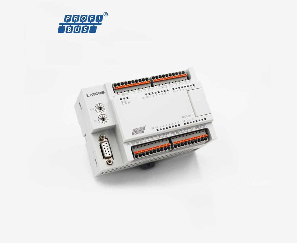 R51C1-DP(-Pro)-平卧式总线模块PROFIBUS通讯 16DI/12DO PNP