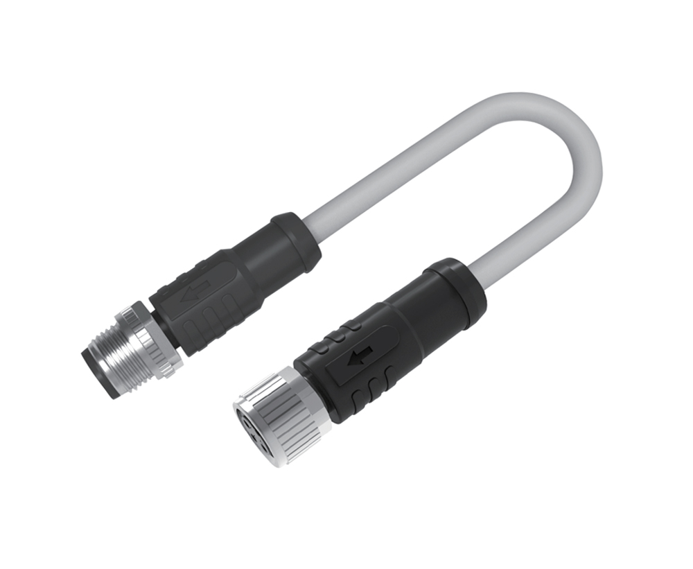 订货号：M12A-MS-5P-M12A-FS-5P-□□-PVC