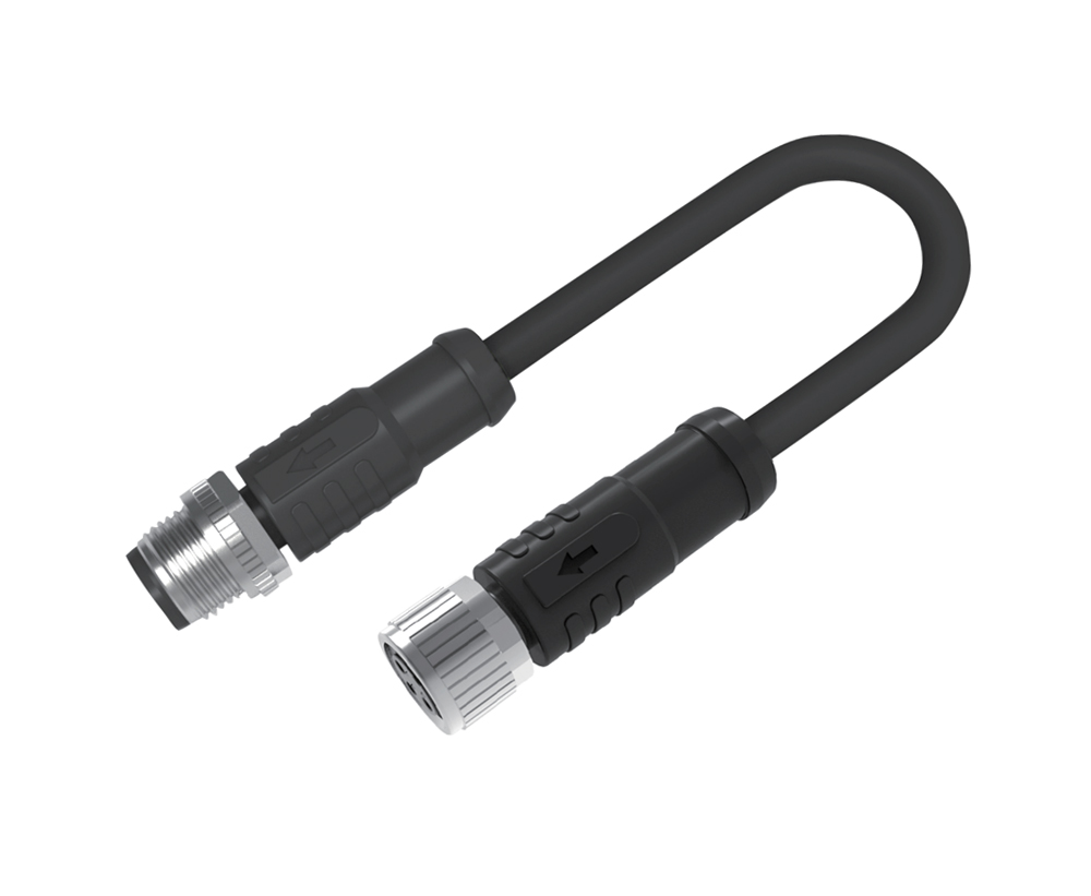 订货号：M12L-MS-5P-M12L-FS-5P-□□-PUR
