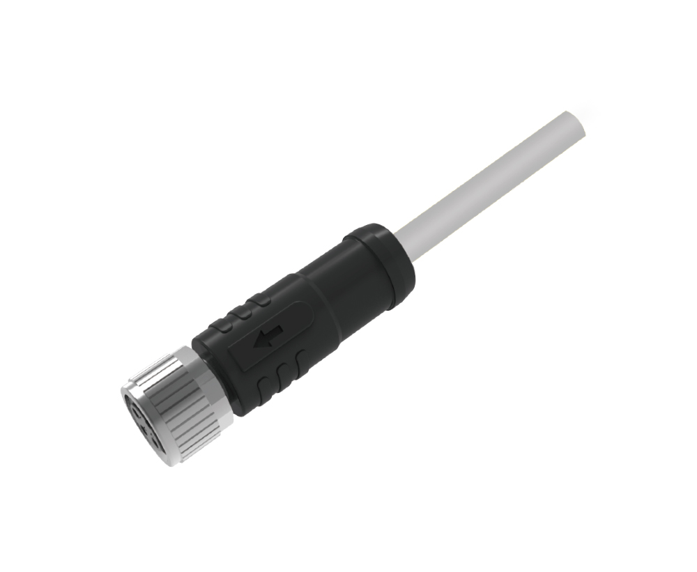 订货号：M12A-FS-5P-□□-PVC