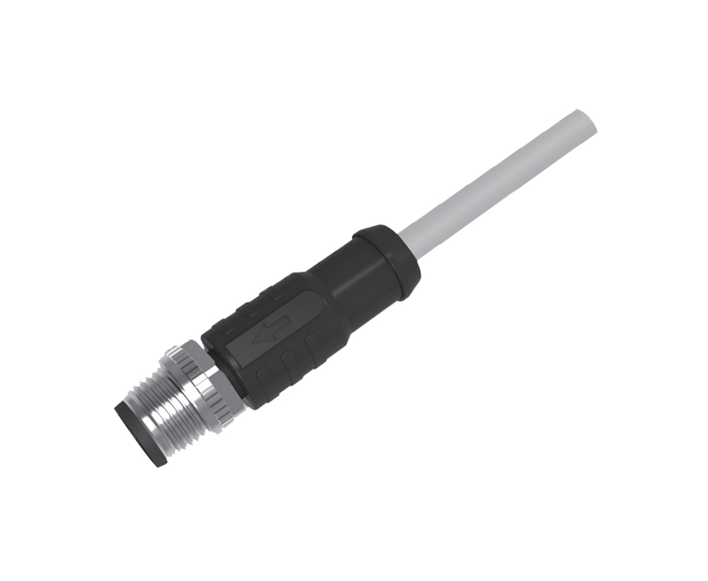 订货号：M12A-MS-5P-□□-PVC